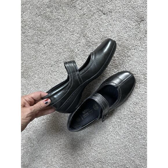 SPRING STEP Amparo Mary Jane Flat Shoes Charcoal 38 7.5 - Picture 9 of 9